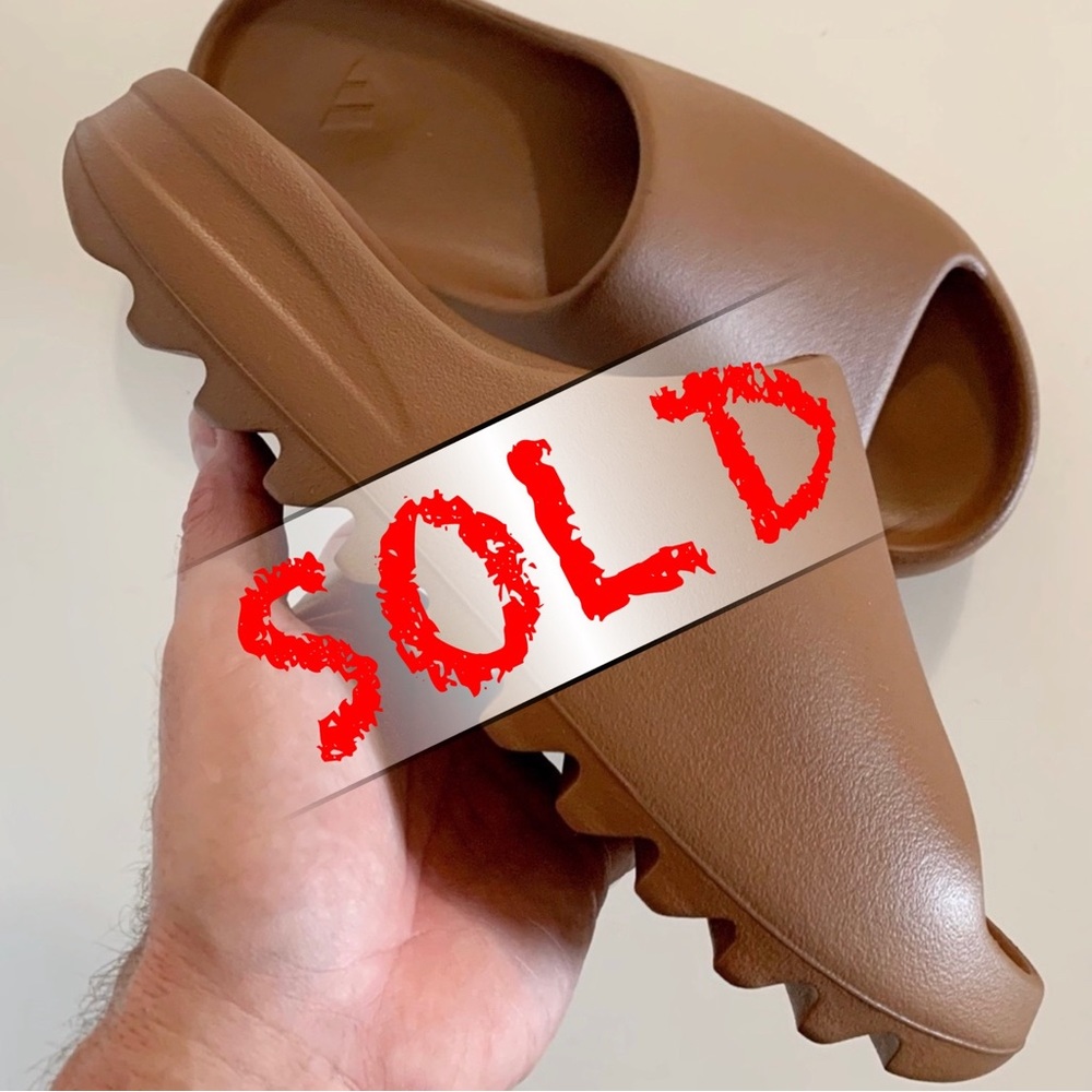 Adidas ❌SOLD🎁Yeezy Slide Flax Mens 10 NEW